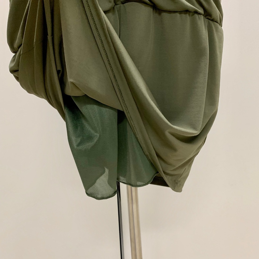 Mini Dress Halter Twisted Knot Top Tight Skirt - Picture 5 of 7